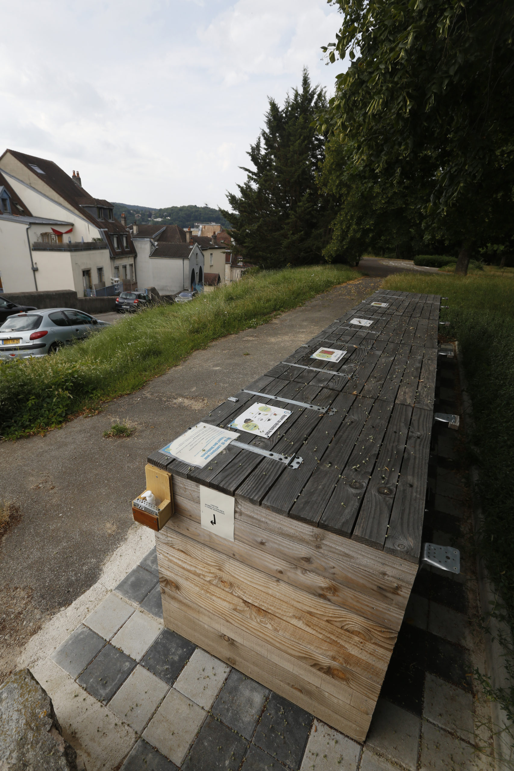 Site de compostage collectif