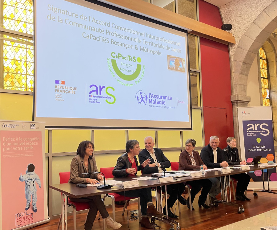 La Communauté Professionnelle Territoriale de Santé CaPaciTéS Besançon & Métropole est née !