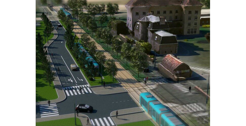 le nouveau terminus de la Grette