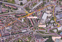 Boulevard Blum : des travaux pour limiter le bruit de la circulation plan des déviations