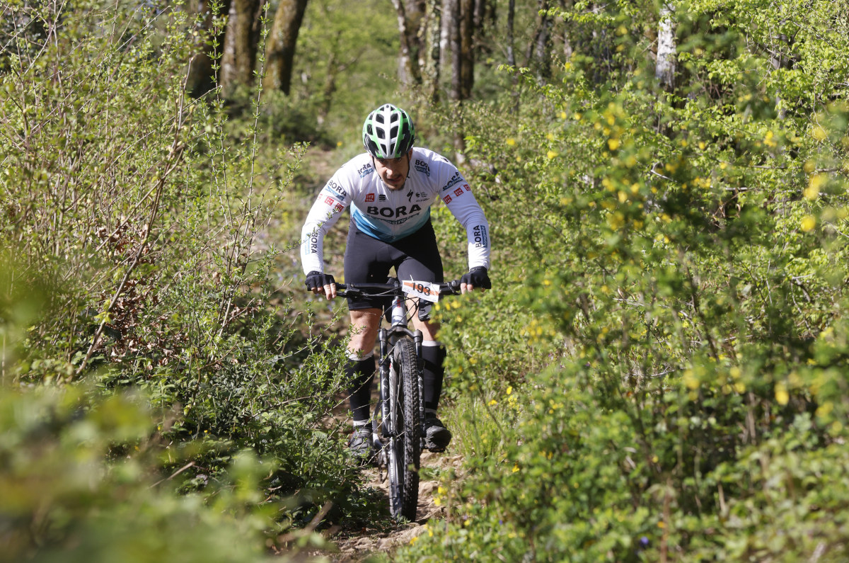 VTT dans les bois