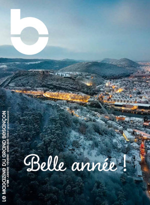 Couverture du magazine B de janvier 2026 : Belle année !