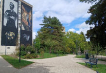 Le chemin des Parcs au cœur du quartier de Planoise