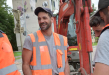 Nyls Gaugy, maçon sur les routes de Besançon