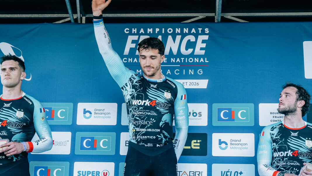 Mathis Ragot-Richard Mathis Ragot-Richard sur le podium des championnats de France