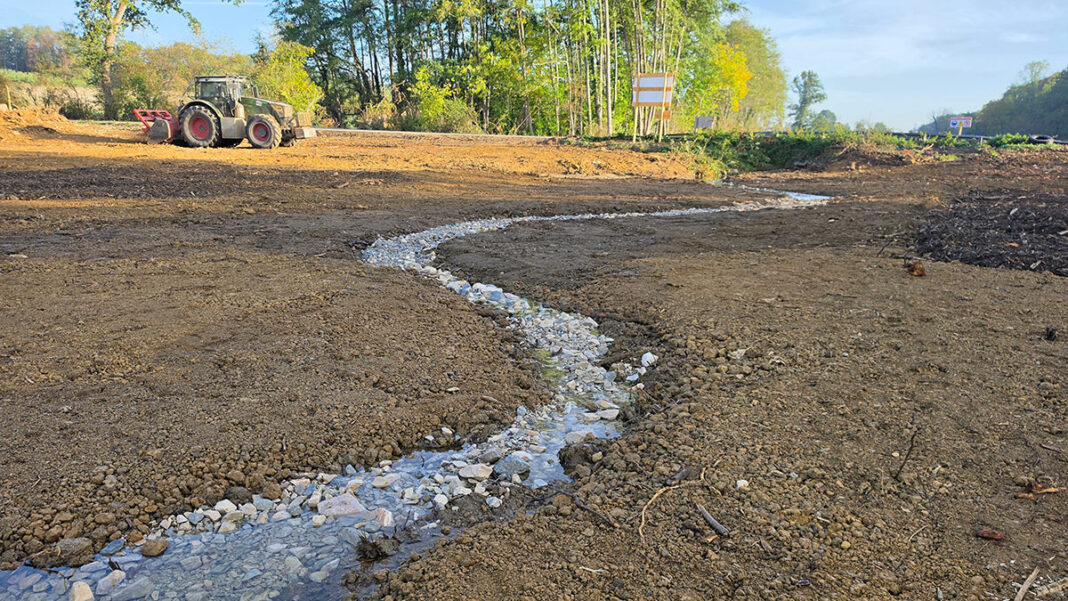 Pontot_Reméandrage-et-remise-en-eau Reméandrage et remise en eau du ruisseau
