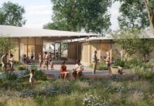 Une école entre ville et nature